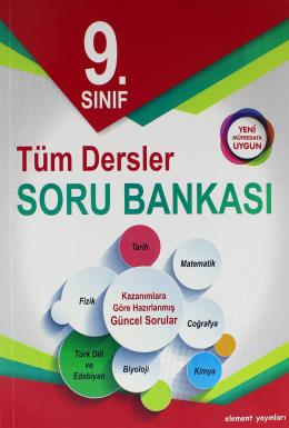 Element 9. Sınıf Tüm Dersler Soru Bankası Kolektif