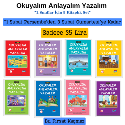 Elitçocuk 1. Sınıf Okuyalım Anlayalım Yazalım