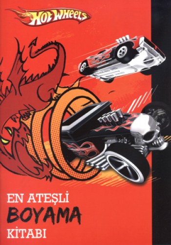 Hot Wheels: En Ateşli Boyama Kitabı Kolektif