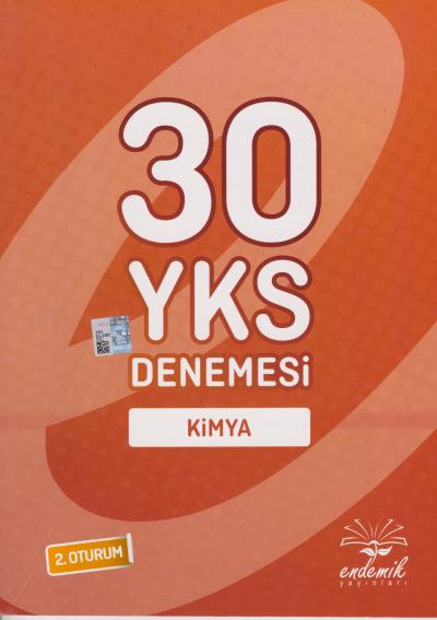 Endemik 30 YKS Kimya Denemesi 2. Oturum