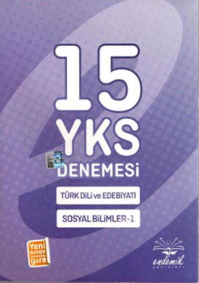 Endemik YKS Türk Edebiyatı Sosyal Bilimler-1 15 Deneme 2. Oturum