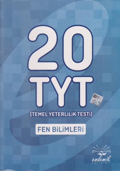 Endemik YKS TYT Fen Bilimleri 20 Deneme 1. Oturum