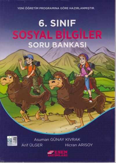 Esen 6. Sınıf Sosyal Bilgiler Soru Bankası %30 indirimli Asuman G.Kıvr