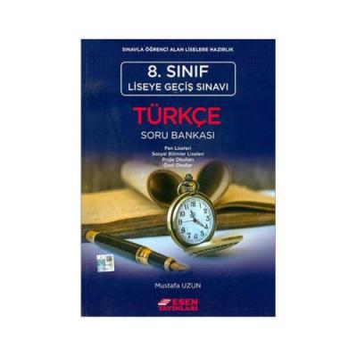 Esen 8. Sınıf LGS Türkçe Soru Bankası %30 indirimli Mustafa Uzun