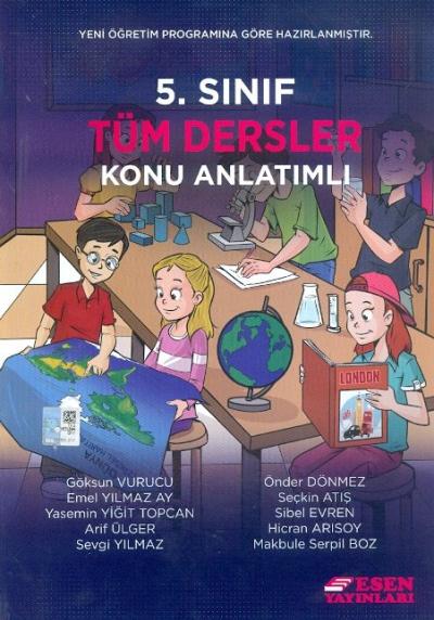 Esen 5. Sınıf Tüm Dersler Konu Anlatımlı %30 indirimli Komisyon