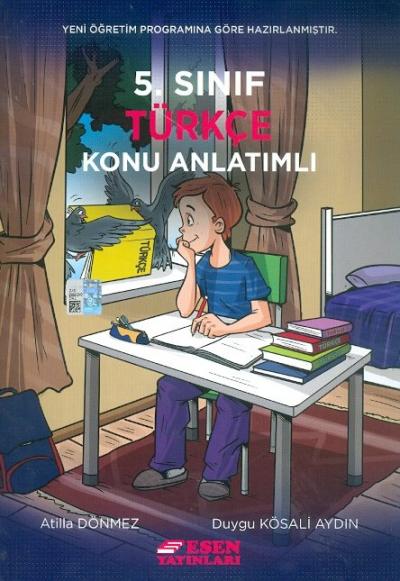 Esen 5. Sınıf Türkçe Konu Anlatımlı %30 indirimli Atilla Dönmez-D.Kösa