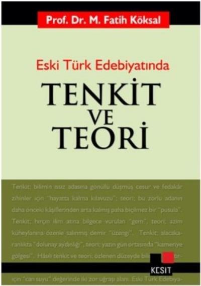 Eski Türk Edebiyatında Tenkit ve Teori