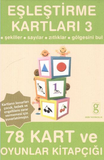 Eşleştirme Kartları-3 (Şekiller-Sayılar-Zıtlıklar-Gölgesini Bul) %17 i