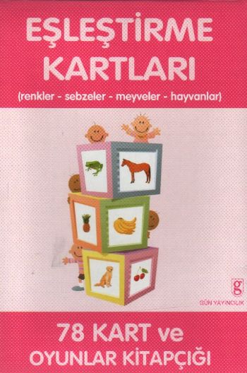 Eşleştirme Kartları (Renkler-Sebzeler-Meyveler-Hayvanlar)