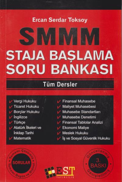 EST SMMM Staja Başlama Soru Bankası-Tüm Dersler