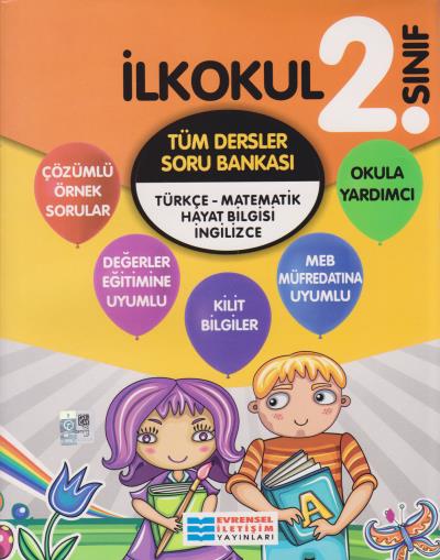 Evrensel 2. Sınıf Tüm Dersler Soru Bankası-YENİ