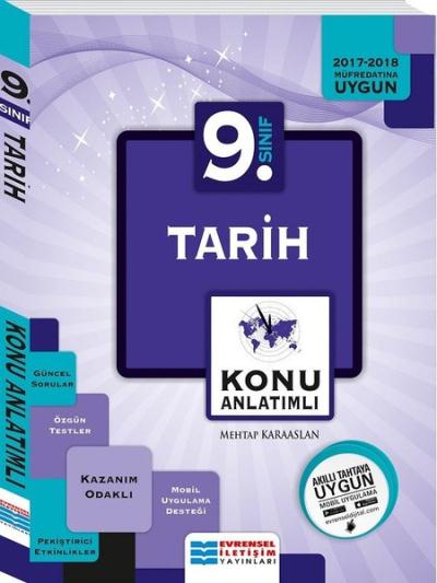 Evrensel 9. Sınıf Tarih Konu Anlatımlı