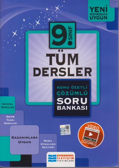 Evrensel 9. Sınıf Tüm Dersler Konu Özetli Soru Bankası-YENİ