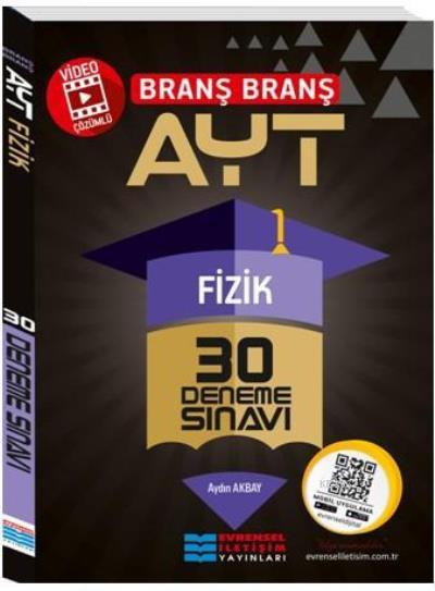 Evrensel AYT Fizik Video Çözümlü 30 Deneme Sınavı