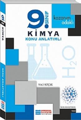 Evrensel 9. Sınıf Kimya Konu Anlatımlı %17 indirimli Adil Akbaş-Şeref 