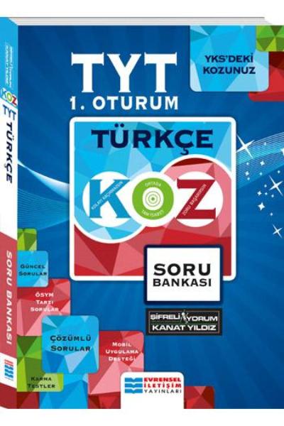 Evrensel YKS TYT Türkçe Koz Serisi Soru Bankası 1. Oturum