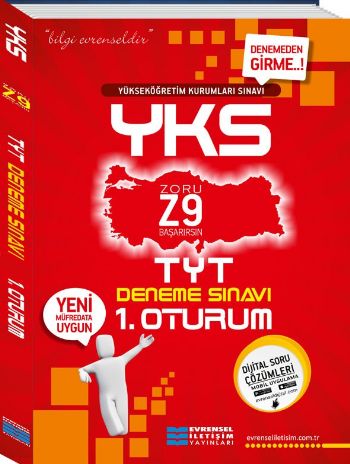 Evrensel YKS 1. Oturum TYT Z9 Deneme Sınavı Kolektif