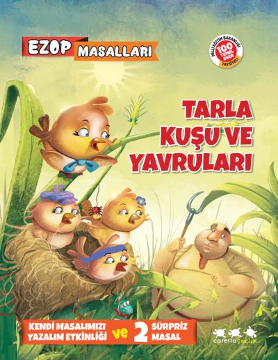 Ezop Masalları - Tarla Kuşu ve Yavruları