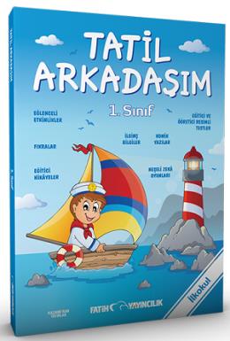 Fatih 1. Sınıf Yıl Sonu Tatil Çalışma Kitabı Kolektif