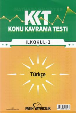 Fatih 3. Sınıf Türkçe Konu Kavrama Yaprak Testi