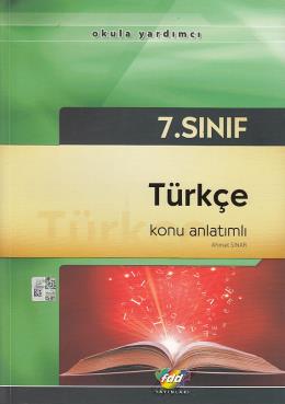 FDD 7. Sınıf Türkçe Konu Anlatımlı %25 indirimli Ahmet Sınar