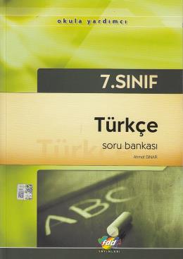 FDD 7. Sınıf Türkçe Soru Bankası %25 indirimli Ahmet Sınar