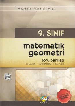 FDD 9. Sınıf Matematik Geometri Soru Bankası %25 indirimli Ş.Ertem-M.G