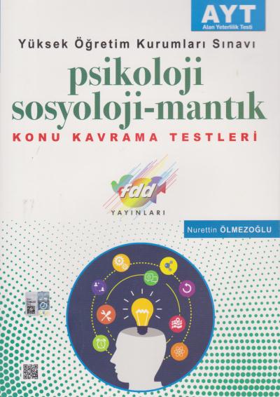 FDD AYT Psikoloji-Sosyoloji-Mantık Konu Kavrama Testleri