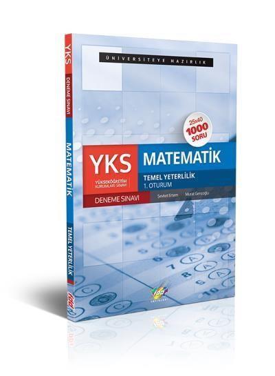 FDD YKS 1.Oturum Matematik 25x40 Temel Yeterlilik Deneme Sınavı Murat 