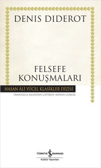 Felsefe Konuşmaları Ciltli %30 indirimli Denis Diderot