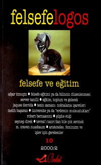 Felsefelogos Sayı: 10 Felsefe ve Eğitim