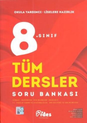 FİDES 8. Sınıf Tüm Dersler Soru Bankası Fides Yayınları Komisyon Grubu