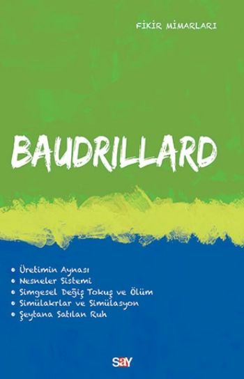 Fikir Mimarları Dizisi-22: Baudrillard %17 indirimli Oğuz Adanır