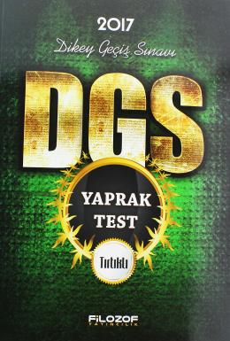 Filozof 2017 DGS Yaprak Test