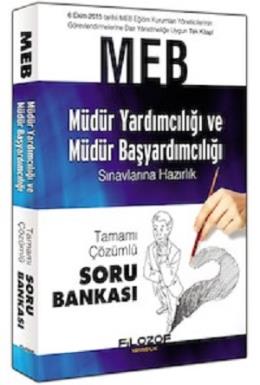 Filozof Yayınları 2016 MEB Müdür Yardımcılığı ve Müdür Başyardımcılığı Sınavlarına Hazırlık Tamamı Çözümlü Soru Bankası