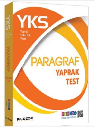 Filozof YKS TYT Paragraf Yaprak Test - Video Destekli