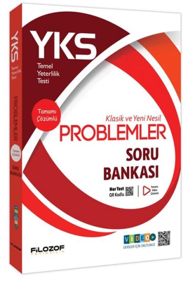 Filozof YKS TYT Problemler Tamamı Çözümlü Soru Bankası Video Destekli 