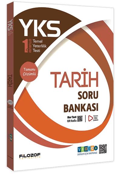 Filozof YKS TYT Tarih 1. Oturum Tamamı Çözümlü Soru Bankası - Video Destekli