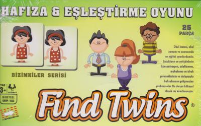 Find Twins Bizimkiler Serisi-25 Parça Hafıza-Eşleştirme Oyunu