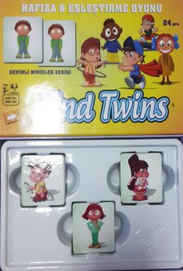 Find Twins Sevimli Minikler Serisi Hafıza ve Eşleştirme Oyunu 54 Parça