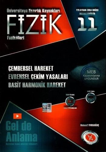 Fizik Fasikülleri 11-Çembersel Hareket-Evrensel Çekim Yasaları-Basit Harmonik Hareket