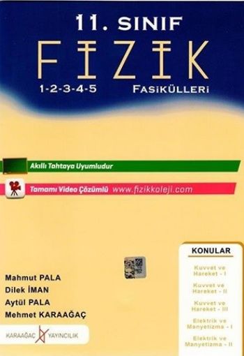 Karaağaç 11.Sınıf Fizik 1-2-3-4-5 Fasikülleri Seti (5 Kitap)