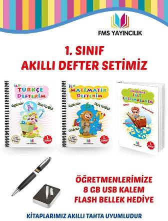 Fms Yayıncılık 1.Sınıf Akıllı Defter Seti