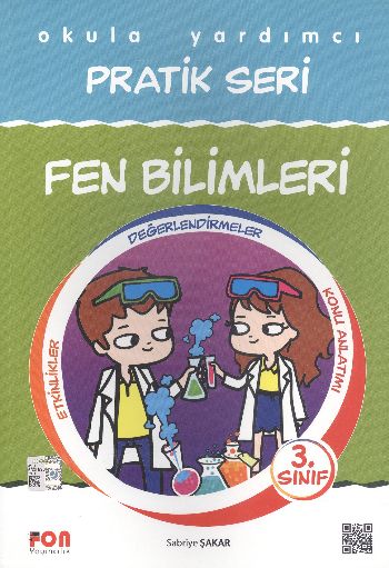 Fon 3.Sınıf Pratik Seri Fen Bilimleri Konu Anlatımı Sabriye Şakar