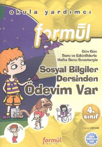 Formül 4. Sınıf Sosyal Bilgiler Dersinden Ödevim Var %32 indirimli Lev