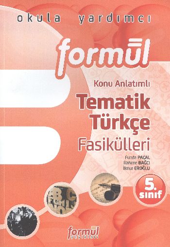 Formül 5. Sınıf Konu Anlatımlı Tematik Türkçe Fasikülleri Funda Paçal-