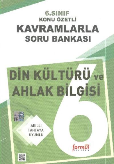 Formül 6. Sınıf Din Kültürü ve Ahlak Bilgisi Konu Özetli Kavramlarla Soru Bankası