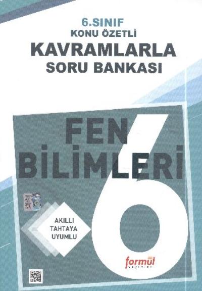 Formül 6. Sınıf Fen Bilimleri Konu Özetli Kavramlarla Soru Bankası Met