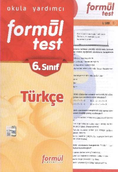 Formül 6. Sınıf Türkçe Yaprak Test Kolektif