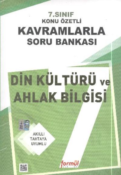 Formül 7. Sınıf Din Kültürü ve Ahlak Bilgisi Konu Özetli Kavramlarla Soru Bankası